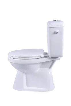 Aquavive Duoblok Toilet Ippari I Ao Aansluiting I Soft-Close Toiletzitting Wit