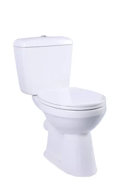 Aquavive Duoblok Toilet Ippari I Pk Aansluiting I Soft-Close Toiletzitting Wit