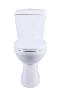 Aquavive Duoblok Toilet Ippari I Pk Aansluiting I Soft-Close Toiletzitting Wit