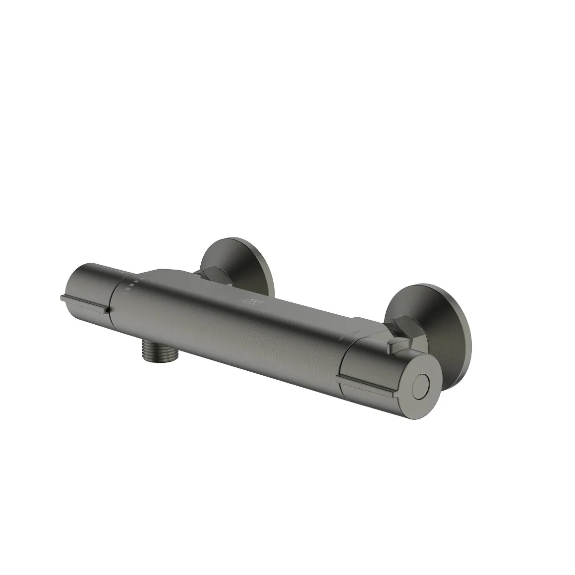 Aquavive Eco Thermostatische Douchekraan Nilson Gun Metal 15Cm