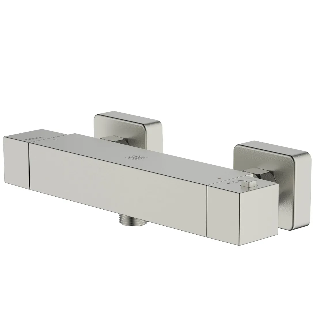 Aquavive Eco Thermostatische Douchekraan Lena Geborsteld Staal 15Cm
