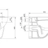 Aquavive Hangtoilet Cetus Wit | Verhoogd Model | Soft-Close Toiletzitting | Randsloos Toiletpot