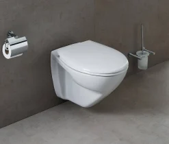 Aquavive Hangtoilet Cetus Wit | Verhoogd Model | Soft-Close Toiletzitting | Randsloos Toiletpot
