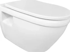 Aquavive Hangtoilet Foglia Wit | Soft-Close & Quick Release Toiletzitting | Randloos Toiletpot