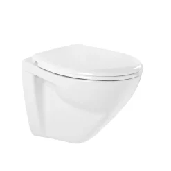 Aquavive Hangtoilet Lanico Wit | Soft-Close Toiletzitting | Randloos Toiletpot