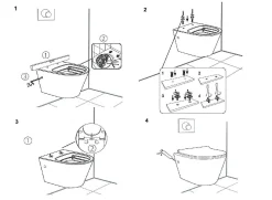 Aquavive Hangtoilet Slizza Wit | Soft-Close & Quick Release Toiletzitting | Randloos Toiletpot