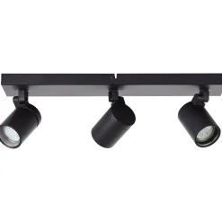 Aquavive Plafondspot Irminio Bar Zwart 3Xgu10 5W
