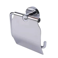 Aquavive Toiletrolhouder Met Klep Chroom