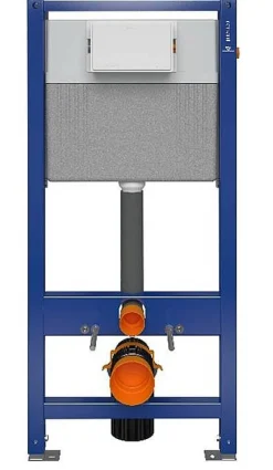 Aquazuro Inbouwreservoir Set Iris | Quick Release & Soft-Close Toiletzitting | Randloos Toiletpot