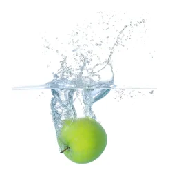 Aquazuro Toiletzitting Appel D-Vorm Duroplast Groen