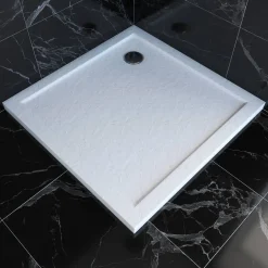 Aurlane Douchebak Pedra 90X90Cm Wit Mat