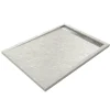 Aurlane Douchebak Pedra 120X90Cm Wit Steeneffect