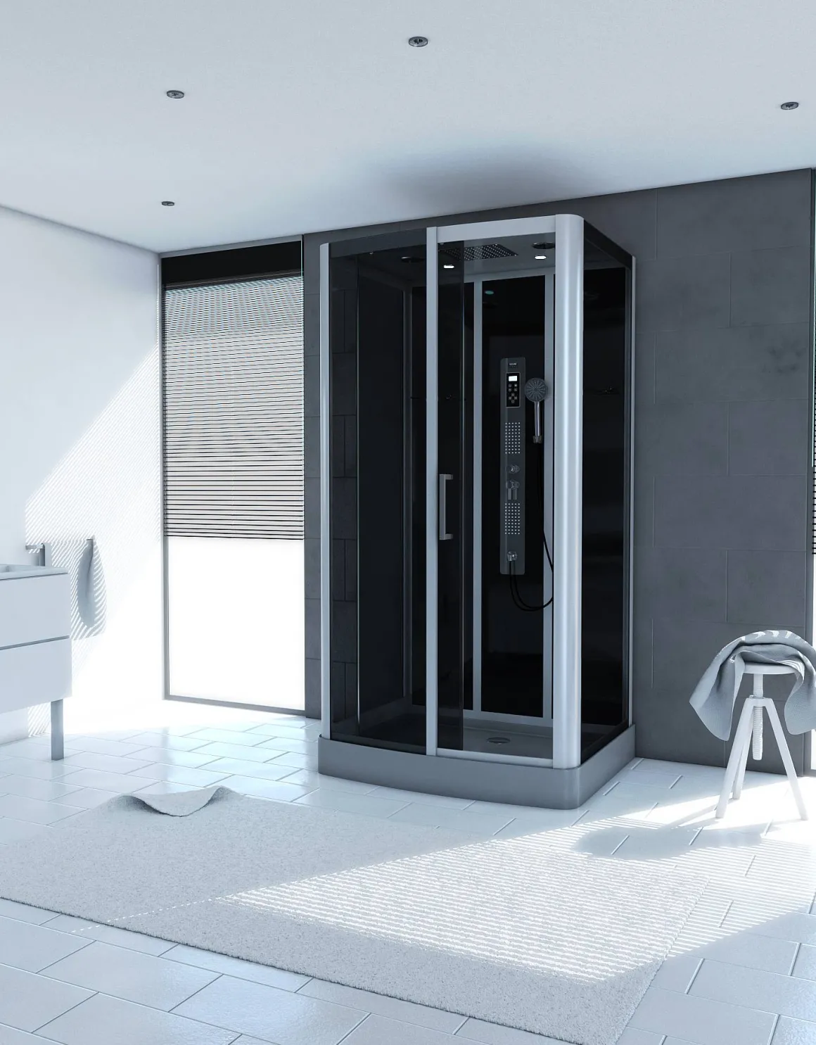 Aurlane Douchecabine Premium 2 Rechthoek 115X90Cm
