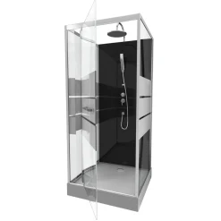 Aurlane Douchecabine Study Chroom 90X90X219-230Cm
