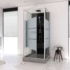 Aurlane Douchecabine Study Chroom 80X80X219-230Cm