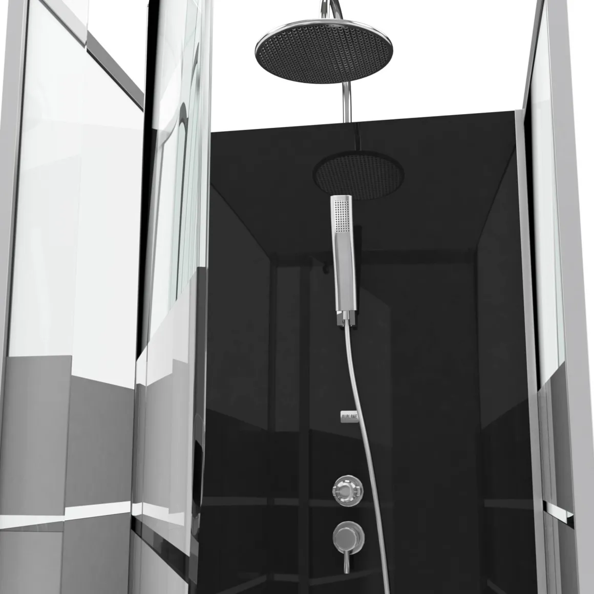Aurlane Douchecabine Study Chroom 80X80X219-230Cm
