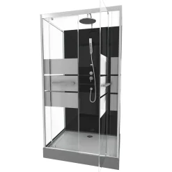 Aurlane Douchecabine Study Chroom 110X80Cm