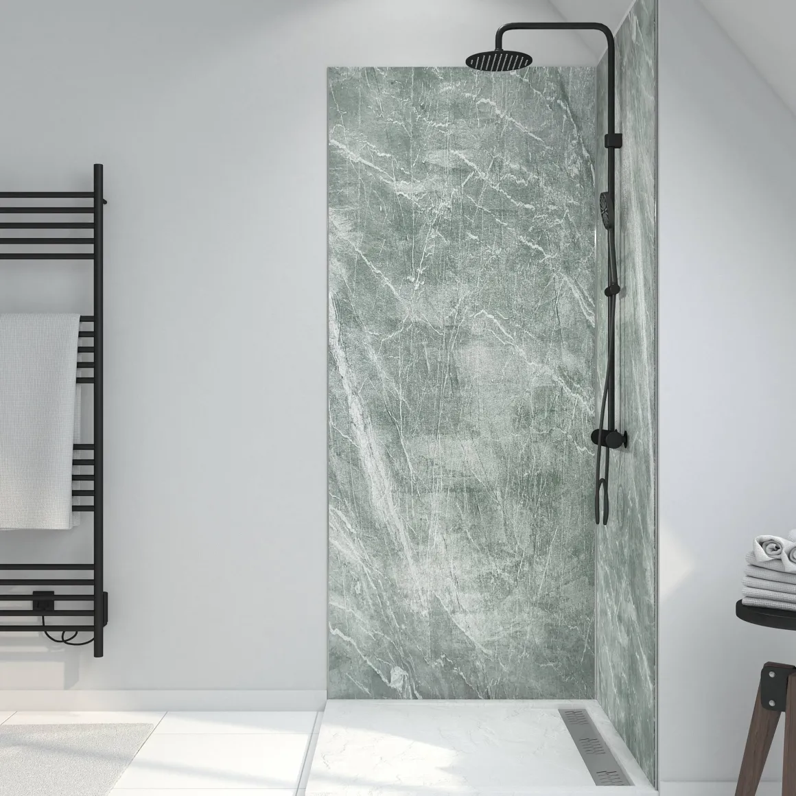 Aurlane Wandpaneel 90X210Cm Artic Green