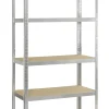 Avasco Opbergrek "Strong" Galva. H176Xl90Xd45. Gegalvaniseerde Staal