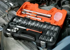 Bahco Doppenset Met Ratel – 24 Stuks