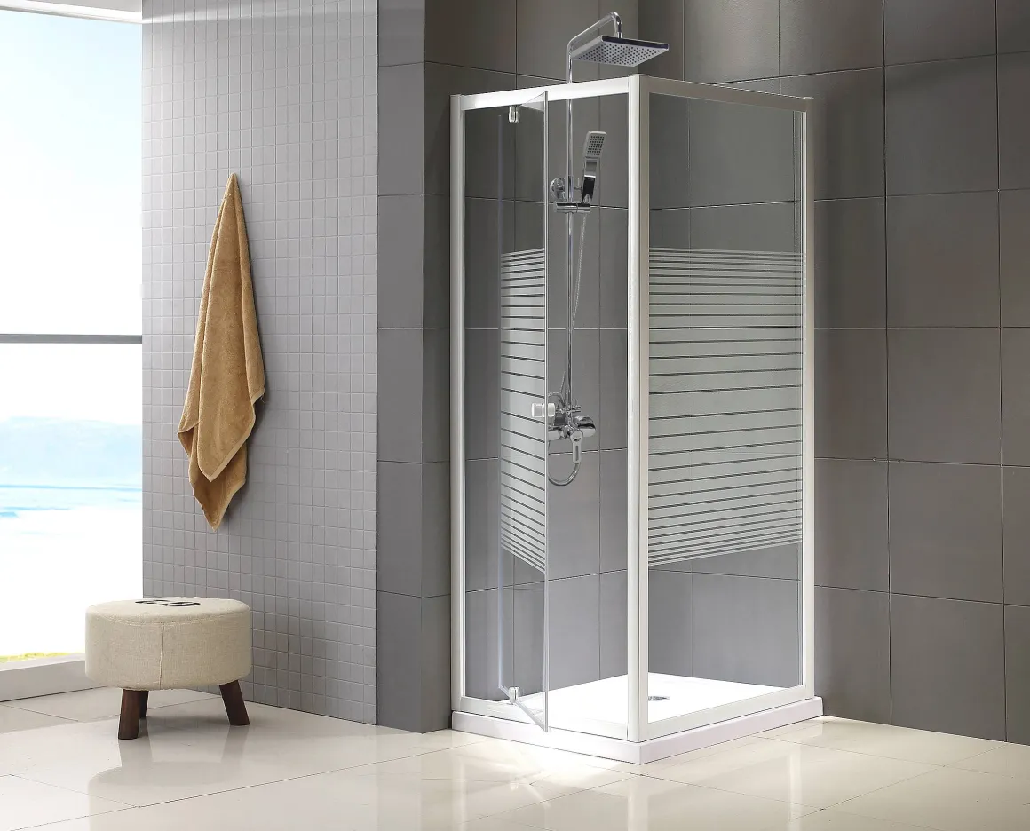 Baseline Douchewand Zijwand Wit 185X80Cm