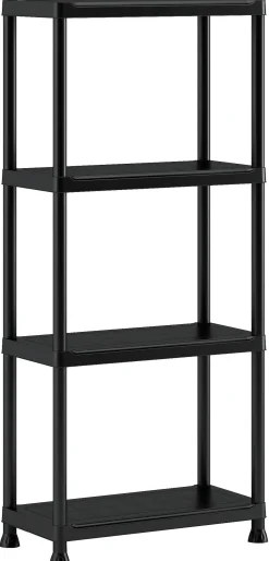 Baseline Opbergrek 60/4 Zwart 30X60X135Cm