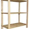 Baseline Rek 3 Legplanken In Massief Den 90X70X30Cm