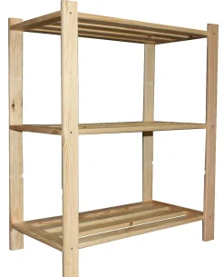 Baseline Rek 3 Legplanken In Massief Den 90X70X30Cm
