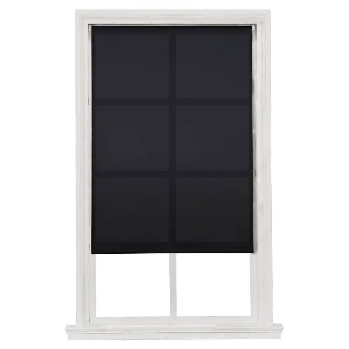 Baseline Rolgordijn Lichtdoorlatend Zwart 60X175Cm