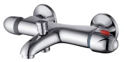 Baseline Thermostatische Badmengkraan Chroom 15Cm