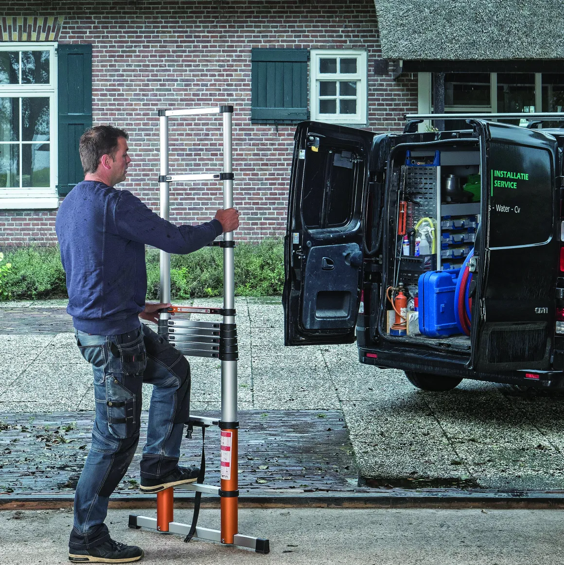 Batavia Telescoopladder 3,81 M