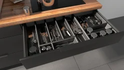 Bestekbak 90Cm Kunststof Donkergrijs