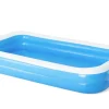 Bestway Opblaasbaar Zwembad Family Pool Rechthoekig Blauw 305X183X46Cm
