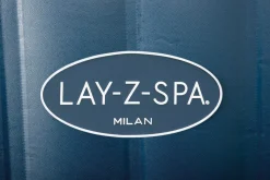 Bestway Opblaasbare Jacuzzi Lay-Z-Spa Milan Airjet Plus Blauw 916L O196X71Cm