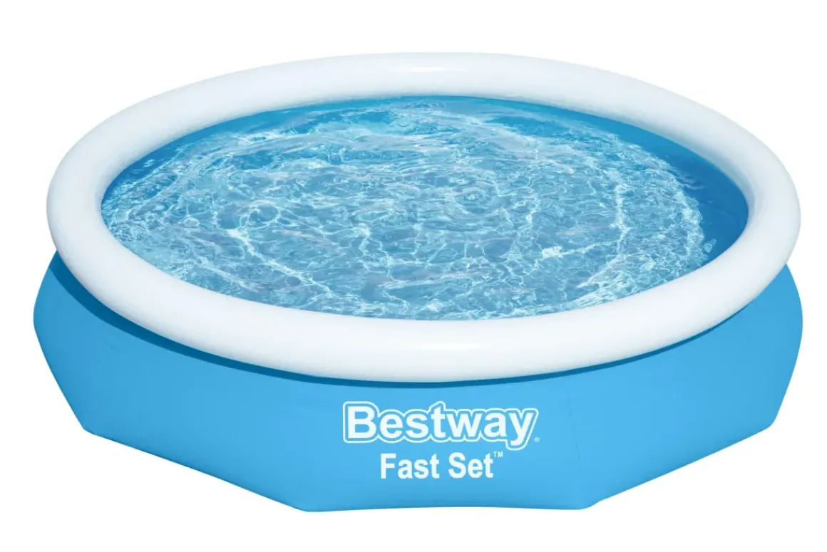 Bestway Opblaaszwembad Fast Set Rond Met Filterpomp O305X66Cm