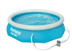 Bestway Opblaaszwembad Fast Set Rond Met Filterpomp 305X76Cm