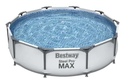 Bestway Opzetzwembad Steel Pro Max Set Rond Met Filterpomp O305X76Cm