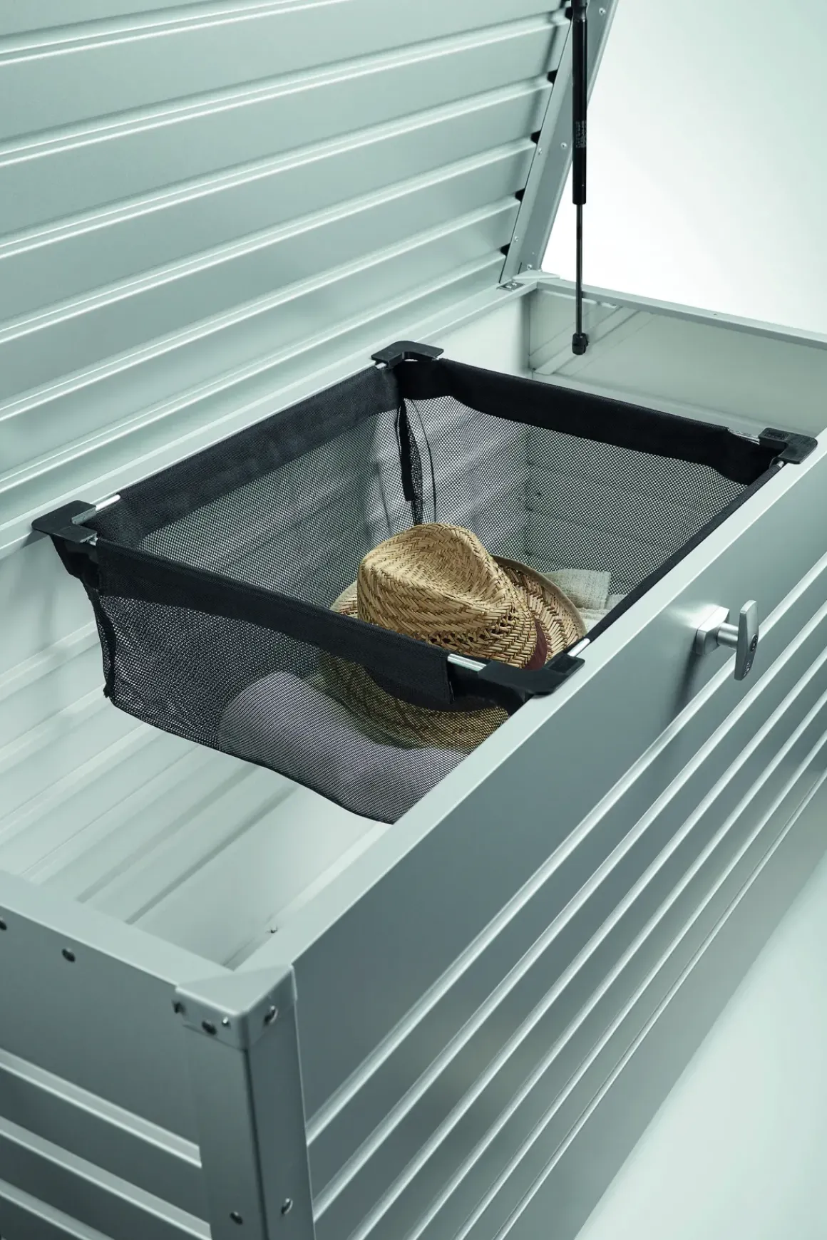 Biohort Kussenbox Hobby 160 Donkergrijs Metallic 79X160Cm