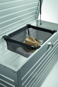 Biohort Kussenbox Hobby 130 Donkergrijs Metallic 62X134Cm
