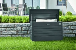 Biohort Kussenbox Hobby 130 Donkergrijs Metallic 62X134Cm