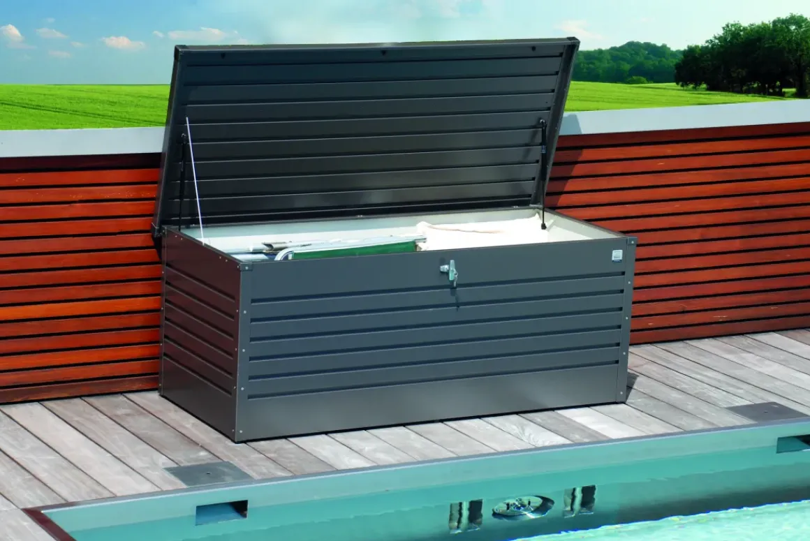 Biohort Kussenbox Hobby 180 Donkergrijs Metallic 79X181Cm