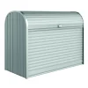 Biohort Opbergbox Storemax 160 Zilver Metallic 78X163Cm