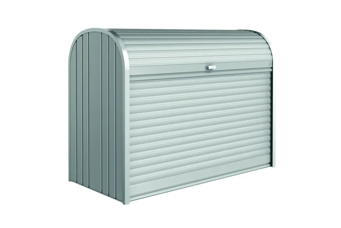 Biohort Opbergbox Storemax 160 Zilver Metallic 78X163Cm
