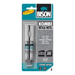 Bison Universele Epoxylijm Kombi Metaal Crd 24Ml