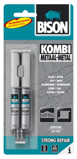 Bison Universele Epoxylijm Kombi Metaal Crd 24Ml