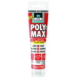 Bison Universele Montagelijm Poly Max Crystal Express Tub 115G