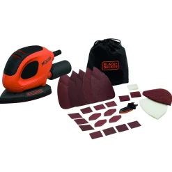 Black+Decker Detailschuurmachine Bew230Bc-Qs 55W Met 15 Acc
