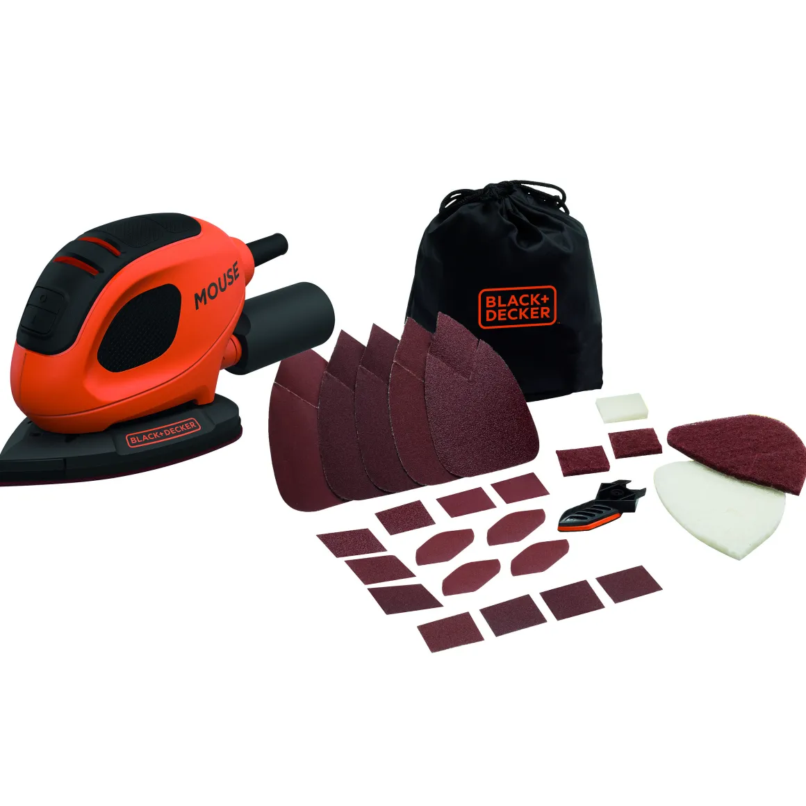 Black+Decker Detailschuurmachine Bew230Bc-Qs 55W Met 15 Acc