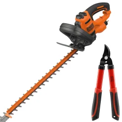 Black+Decker Elektrische Heggenschaar Behts401Kit-Qs 500W + Snoeischaar