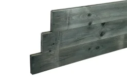 Blokhutprofiel Geschaafd Vintage Grey 14,5X2,8X180Cm